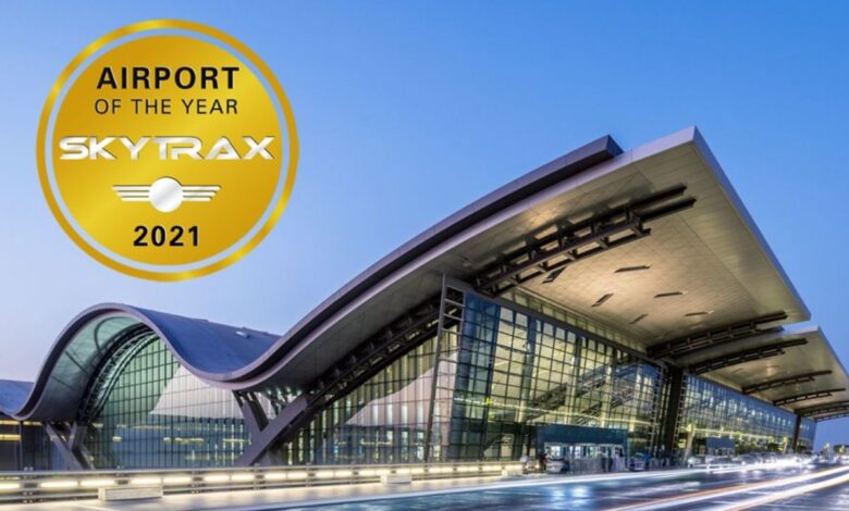 Hamad International Airport wins the award for the best airport in the world in 2021 by Skytrax