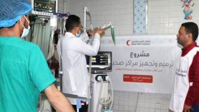 In Yemen, QRCS is restoring six COVID-19 health care facilities