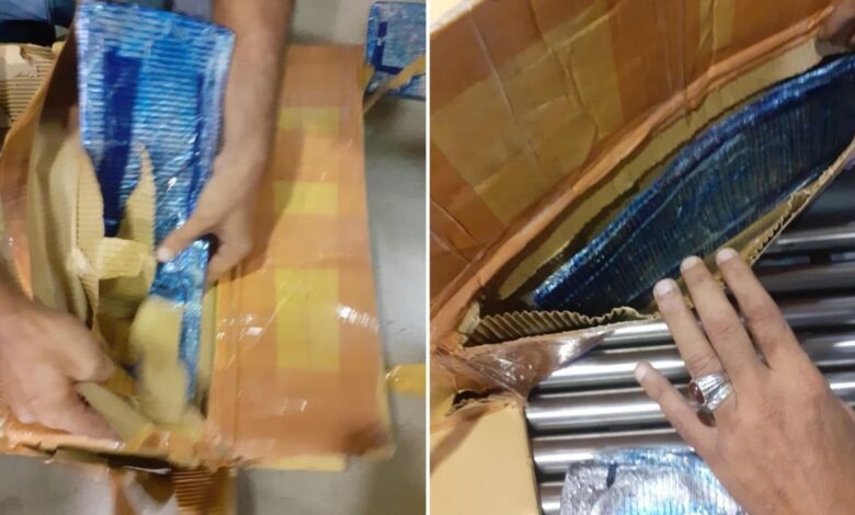 Qatar customs caught over 1.5 kg of hashish