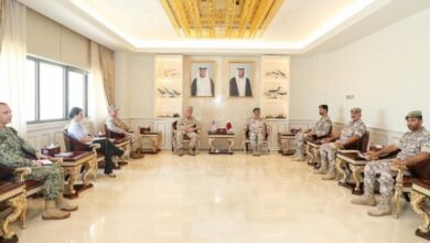 Qatar's Chief of Staff met the Commander of US Central Command