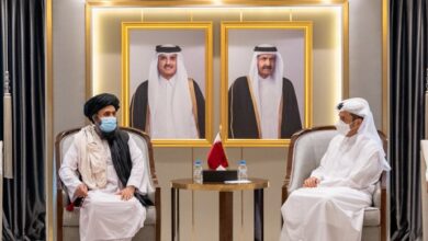 The Foreign Minister of Qatar met with a delegation from Taliban