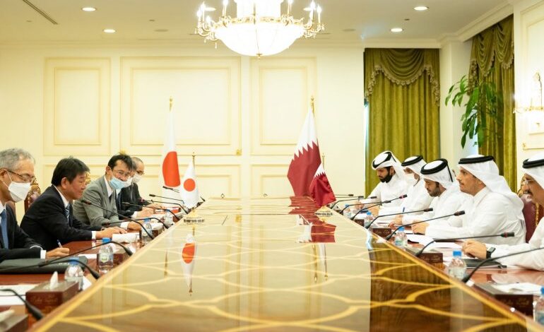 The first round of strategic dialogue between Qatar and Japan has begun