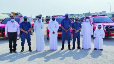 Umm Salal 's General Monitoring Section removed 116 abandoned vehicles