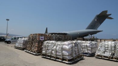 Photo of Another shipment of Qatari food aid for Lebanese army arrives at Beirut