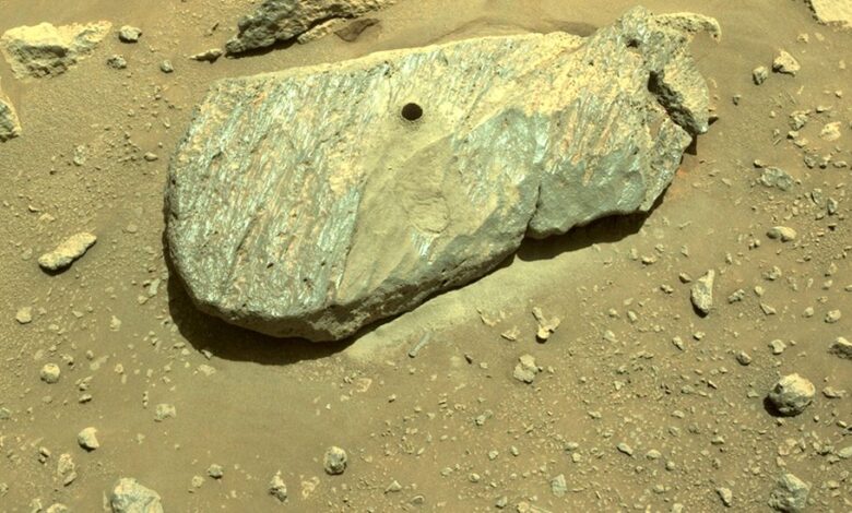 Mars rover collected its first rock sample, confirms NASA