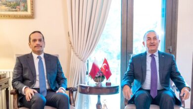 Photo of Minister of Foreign Affairs of Qatar met the Minister of Foreign Affairs of the Republic of Turkey in Ankara