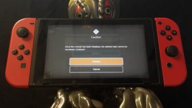 Photo of Reset Nintendo Switch and delete all data