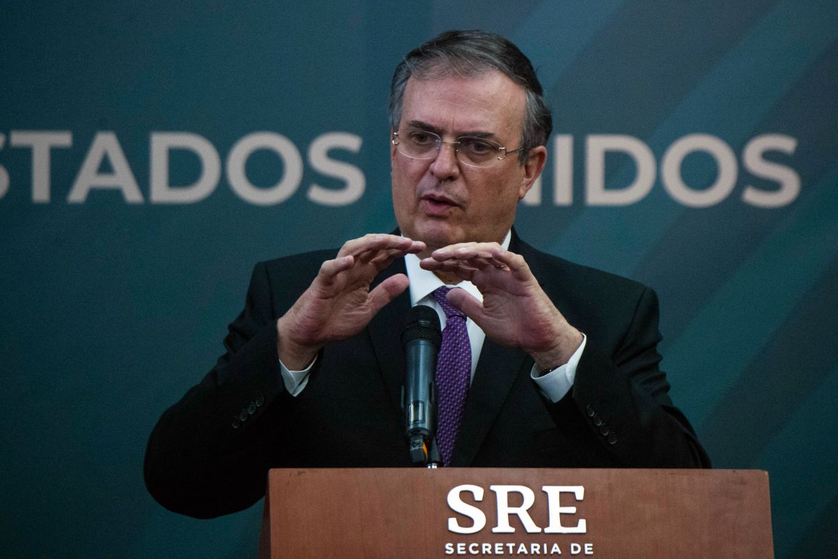 Mexican Foreign Minister Marcelo Ebrard.