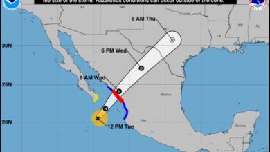 Photo of Mexico declares orange alert in several municipalities for hurricane Pamela