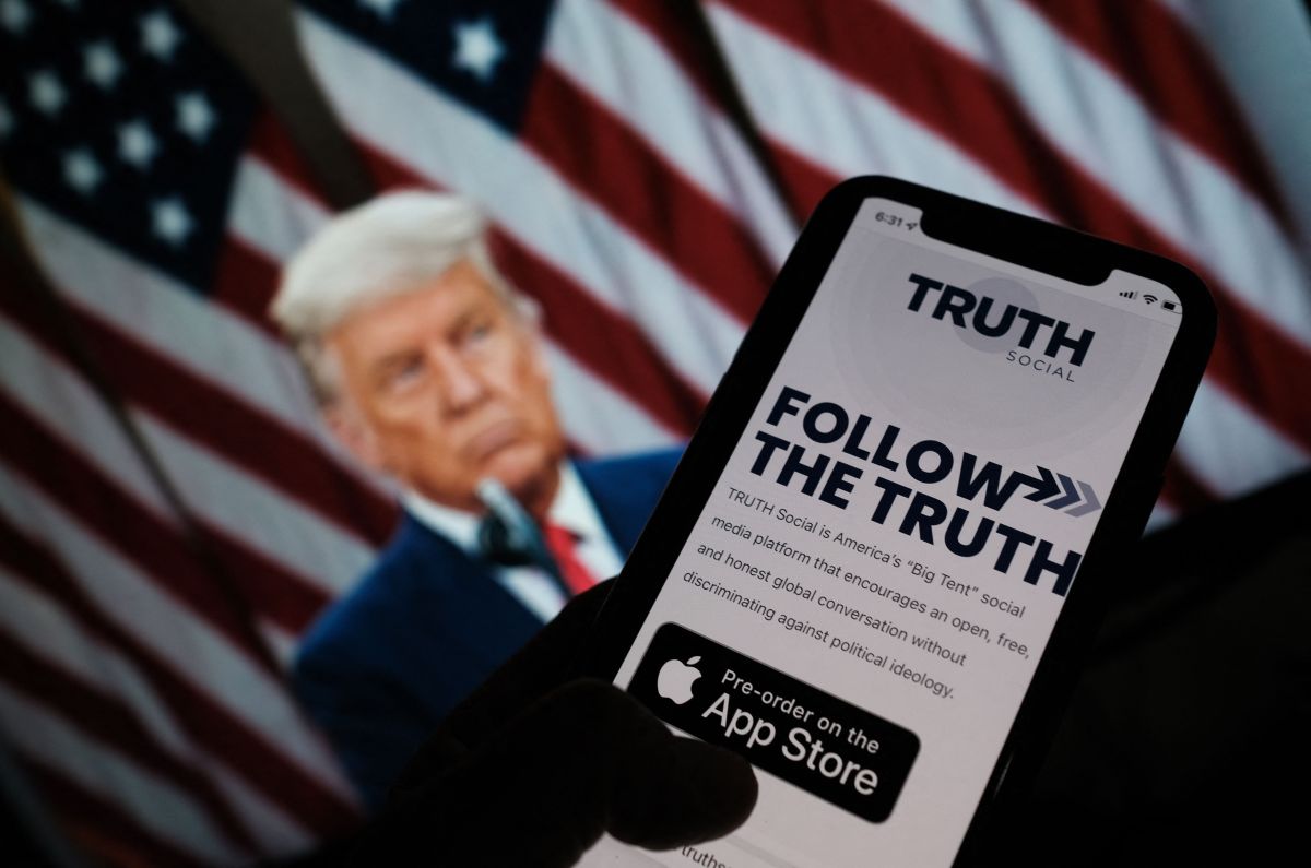 Donald Trump's social media app is called "Social Truth".