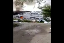 Photo of VIDEO: CJNG destroys with explosive drones alleged drug laboratory of Abuelo Farías