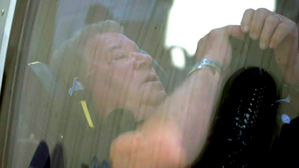 William Shatner had several trainings with Blue Origin before the trip.