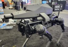Photo of Ghost Robotics has equipped a four-legged robot with weapons