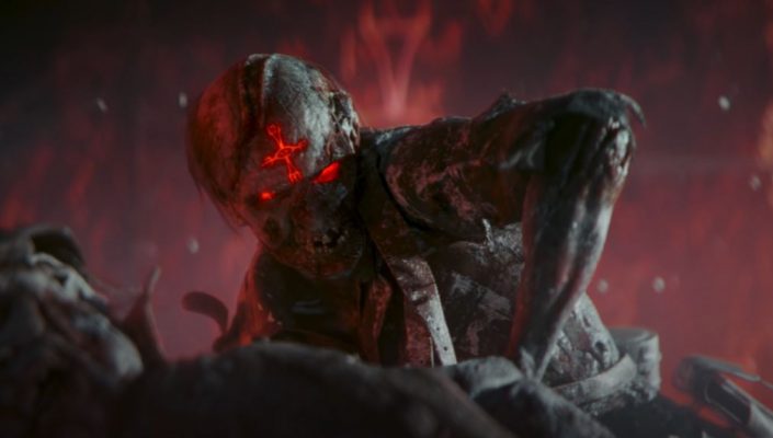 Call of Duty Vanguard: Nasty Zombies and Wolfram von List in the cinematic trailer