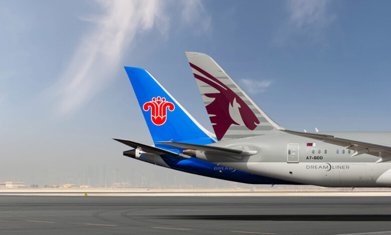 Qatar Airways and China Southern Airlines sign an MoU