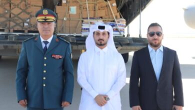 Qatar sends 5th shipment of food aid to the Lebanese army