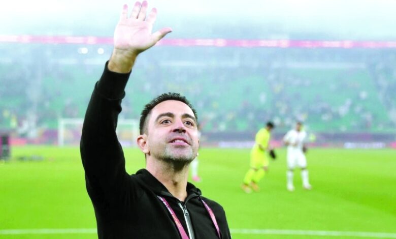 Xavi on his time playing and coaching for Al Sadd