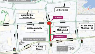 Ashghal announces temporary road closure on Jabr Bin Mohammed Street