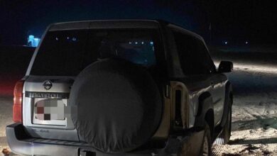 Photo of SUV seized in Lusail after a viral video caught it speeding