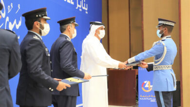 Photo of The Prime Minister hands certificates over to the 4th batch of Police College students