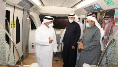 Photo of Transport Minister and his Saudi counterpart visited the Doha Metro