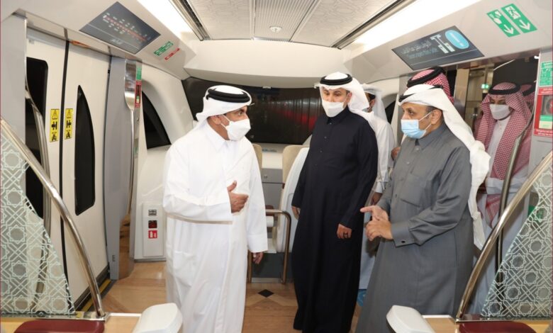 Transport Minister and his Saudi counterpart visited the Doha Metro