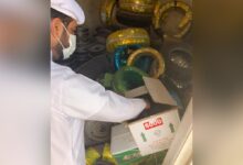 Photo of Authorities seize a car maintenance centre at Umm Salal