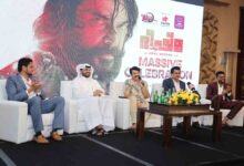 Mammootty celebrates his movie Bheeshma Parvam's success in Doha